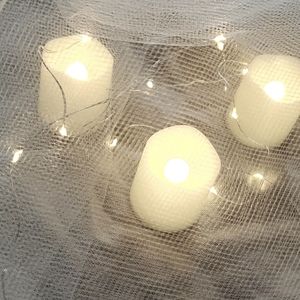 Wedding/seasonal decor battery votives & twinkle
